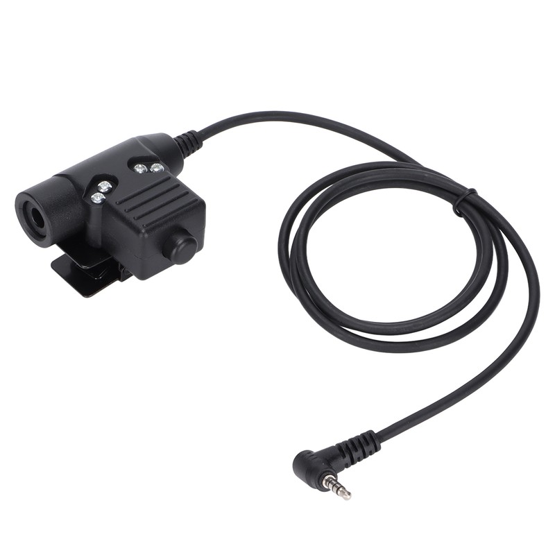 U94 PTT Headset System Adapter PU Tensile Wire Headset Military