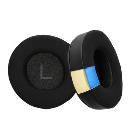 kwmobile Replacement Ear Pads Compatible with Pioneer HDJ-1000/HDJ-2000/HDJ-1500 (Set of 2) - Cooling Gel Earpads - Black