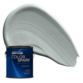 Rust-Oleum Color Spark Interior Paint and Primer in One, Eggshell, Tranquility, 1 Gallon
