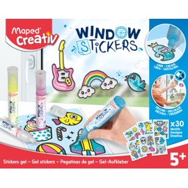 Maped Creativ 907036 Kit per Creare Adesivi in Gel per Finestre