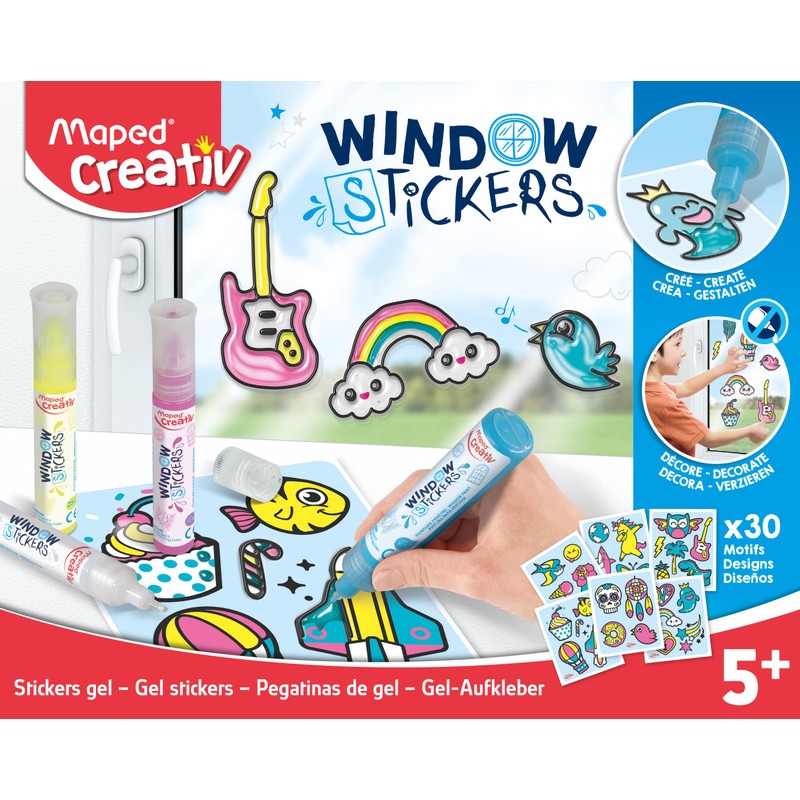 Maped Creativ 907036 Kit per Creare Adesivi in Gel per