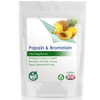 Papain and Bromelain (Vegan) Protein Digesting Proteolytic Enzymes Complex (Pack