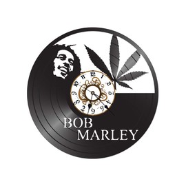 Time Vault Treasures Vinyl Record Clock/Gift Bob Marley Inspired