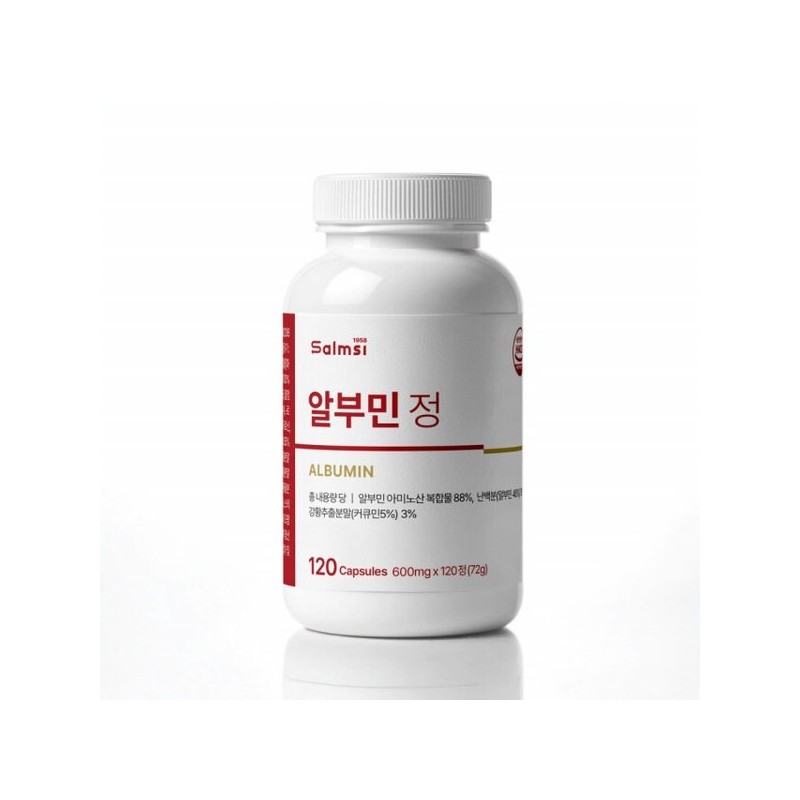 먹는 알부민 정 알부민 플러스 난백분 120정 Edible Albumin Pills