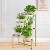 iDavosic.ly 5 Tier Large Plant Stand Indoor, 10 Inch Wide
