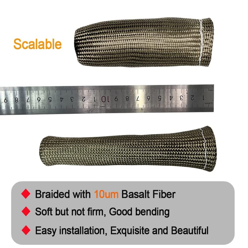 Spark Plug Wire Heat Shield 8 PCS Spark Plug Wire