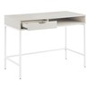 OSP Home Furnishings Contempo 40-Inch Home Office Desk with Drawer