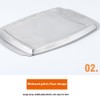 AIXXCUVQ Stainless Steel Spiked Carving Tray Versatile and Durable Metal