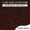 Ceya 3.5oz/ 100g Ultra Fine Glitter Powder Coffee Brown Glitter