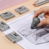 Mr. Pen- Kneaded Eraser, 6 Pack, Grey, Kneaded Erasers for
