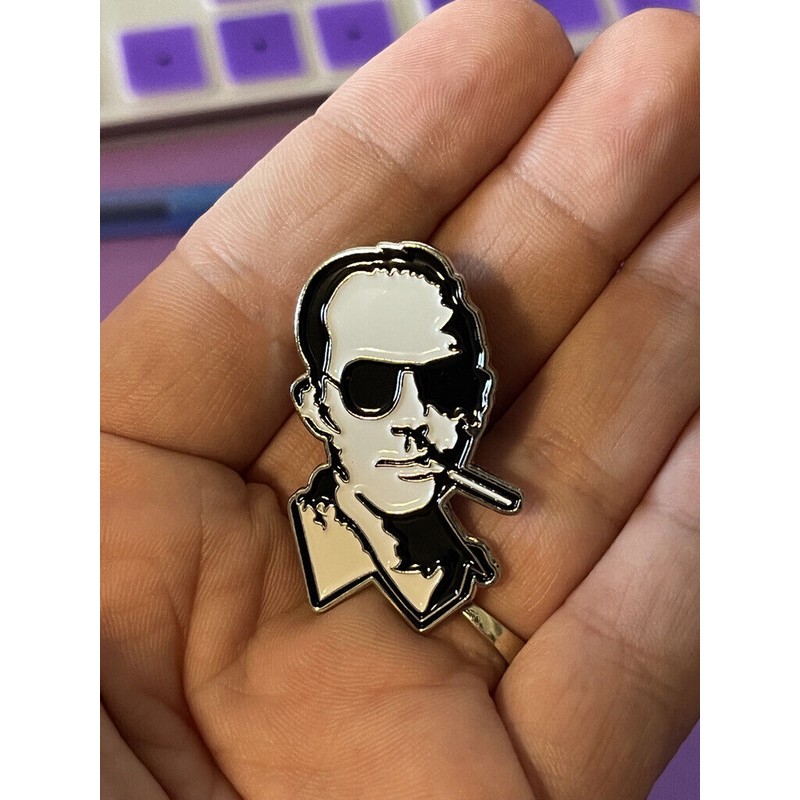 Fear and Loathing In Las Vegas Hunter Thompson Lapel Pin