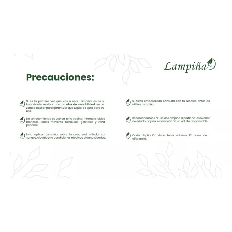 Lampiña Crema Depilatoria Lampiña Promo Depilación Total