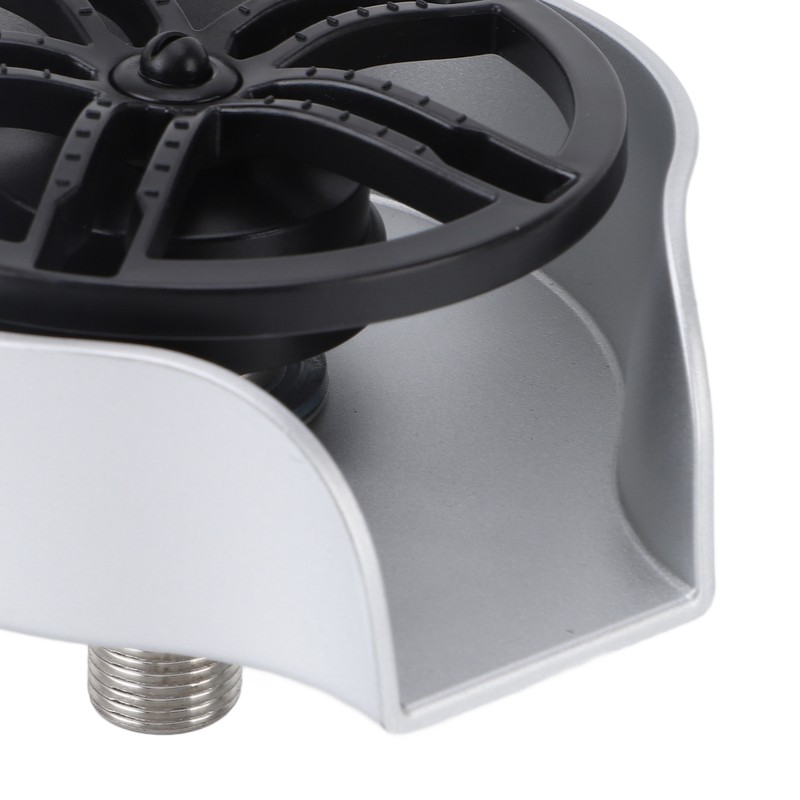 Glass Rinser Automatic Rotating Efficient Cleaning G1/2 Sink Cup Washer