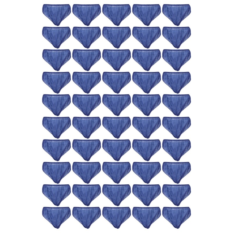 50pcs Disposable Underwear Multipurpose Disposable Handy Briefs for Travel Hospital