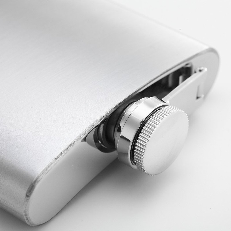 3 Pcs 8 oz Hip Stainless Steel Flask & Funnel