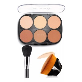 Maya Kit Brochas Contorno Brocha Kabuki Paleta Contorno Bissu