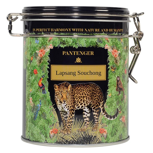 Pantenger Organic Lapsang Souchong Loose Leaf Tea. 3 Ounces - 40 Servings. Smoked Black Tea Loose Leaf. USDA Organic