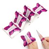 AHIER Butterfly-Shape Self-Adhesive Gel Nail Extension Forms - 100PCS Acrylic