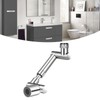 Universal Faucet Extender 1440 Degree Swivel Faucet Extender Sink Aerator