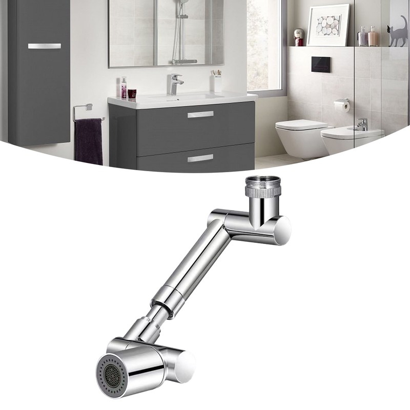 Universal Faucet Extender 1440 Degree Swivel Faucet Extender Sink Aerator