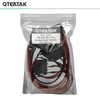 QTEATAK 5Pcs SPDT 3 Pins 3 Position Pre-Wired ON/Off/ON Toggle
