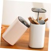 LABRIMP 2pcs Toothpick and Cotton Swab Storage Cases Stylish Automatic