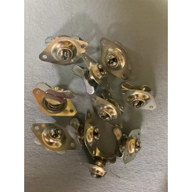 1/4 TURN FASTENERS  10 STEEL 5/16" BY.500"1/4 Quick Turn WINGED FLUSH HEAD SELF EJECT Dzus