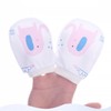 BEISIJIA 6 Pairs Baby Cotton Mittens Anti-Scratch Newborn Toddler No