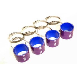 Massive Mani Couplers Intake Manifold Silicone Upgrade Compatible with Ford Focus SVT 02-04 ST170 4pc (Purple)