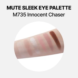 Oddtype Mute Sleek Eye Palette, Silky Smooth Formula, Long-wearing & Fallout-free, Buildable, Matte shimmer shades 9g (Innocent Chaser, 93G)