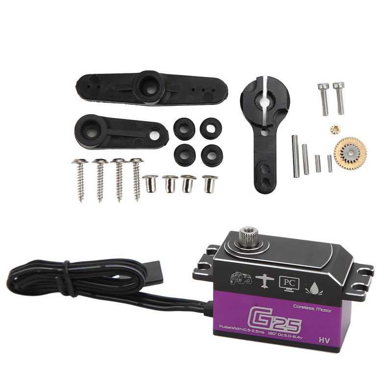 Metal Gear Servo Fully Waterproof Servo System High Speed Response