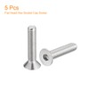QUARKZMAN 5/16-18x1-1/2 Inch Flat Countersunk Socket Cap Screws 5pcs 304