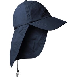 normani Safari cap with extra long neck protection with UV protection., blue