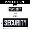 KABAKE 2 Pcs Embroidered Letters Security Patch - Security Badge