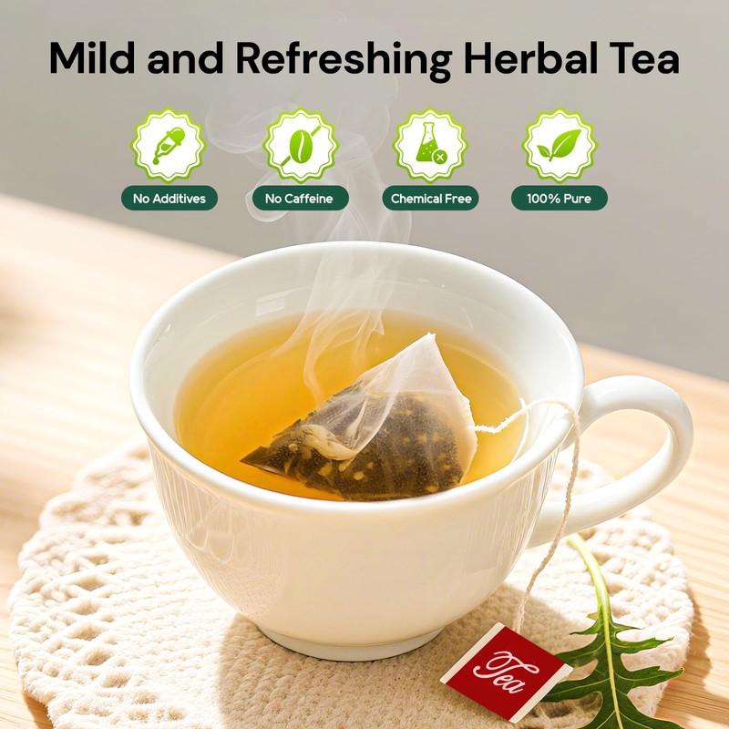 Dandelion Leaf and Root Tea bags, Natural Chinese Detox Herbal