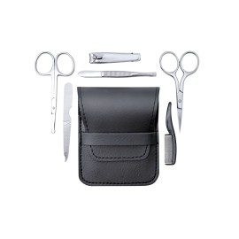 Precision Beard Mustache Eyebrows Nail Grooming Care Travel Gift Set Men Holiday Christmas