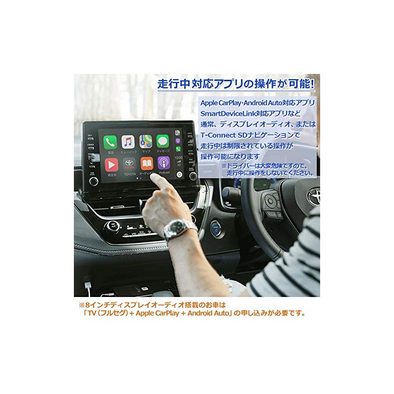 RAV4 RAV4 PHV Display Audio Standard Equipment: 8" 9" while