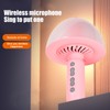 Bluetooth Wireless Karaoke Mic Night Light Bluetooth Microphone for Party