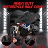 Rosefray 420D Motorcycle Half Cover - Outdoor Waterproof All Weather