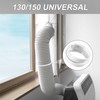 Joycabin Air Conditioning Exhaust Hose Adapter, 150 mm Outside/130 mm