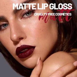 8 Farben Matte Lippenstift Set, Samt Lippen Glanz Lippen Kit, wasserdicht langlebige Nackte Lippen Tint Schönheit Kosmetik Make-up Geschenk Set