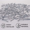 SKIR'CO Countersunk Aluminium Blind Rivets 4.8 x 12 mm Steel