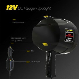 Brinkmann 800-2301-0 Max Million III with 12V DC Charger Halogen Bulb Spotlight