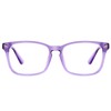 TIJN Blue Light Blocking Glasses for Women Men Clear Frame