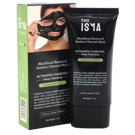 THE ISMA Charcoal Peel Off Face Masks, Black Blackhead Cleanser Purifying Mask, Blackhead Extractor, Blackhead Removal 60g