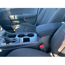 Auto Console Covers- Fits The Kia Optima 2015-2019 Center Console Armrest Cover Waterproof Neoprene Fabric (Black)