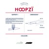 Hoopzi - Long holder - 7 colours - Mounting system