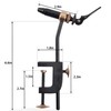 Rotary Fly Tying Vise, 360°Rotating Fishing Vise Clamp Practical Jig