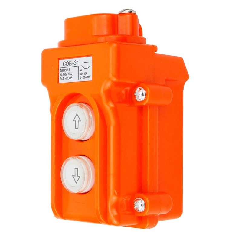 Electrical Buddy Monmentary Up Down Button Hoist Pushbutton Switch COB31