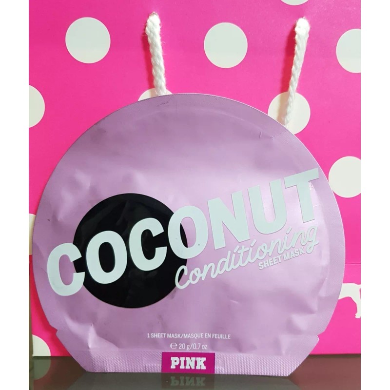 Victoria's Secret Exfoliante Body Coconut Oil Pink + 1 Mascarilla